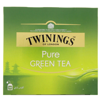 Twinings Pure Green Tea Bag 50B