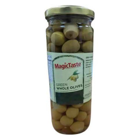 زيتون أخضر كامل بنكهة سحرية 465 غرام