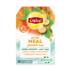 شاي ليبتون بعد الوجبات العشبي 20 كيس