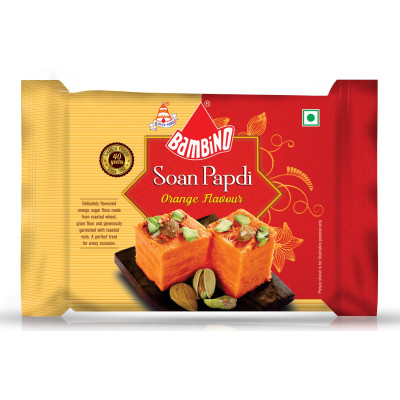 Bambino Soanpapdi Butter Scotch Flavour 250Gm