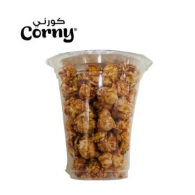 بالذرة اللذيذة الكراميل الفشار الزجاجي 40 جرام