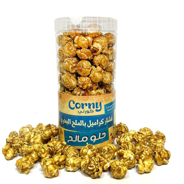 Corny Salted Caramel Popcorn Jar, 110 g