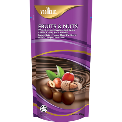 Vochelle Doypack Fruit and Nut 100Gm