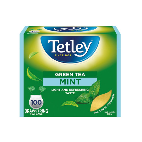 Tetley Mint Green Tea 100B