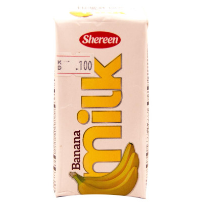 Shereen Low Fat Banana Flavoured Milk 250Ml