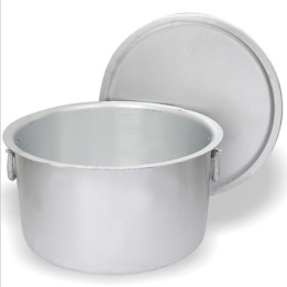 Burhan Plain Aluminium Tope Pot No. P72, 1 pc
