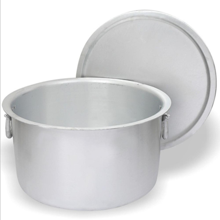 Burhan Plain Aluminium Tope Pot No. P88, 1 pc