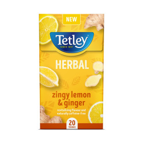 شاي تيتلي بنكهة الليمون والزنجبيل المنعش 20 كيس