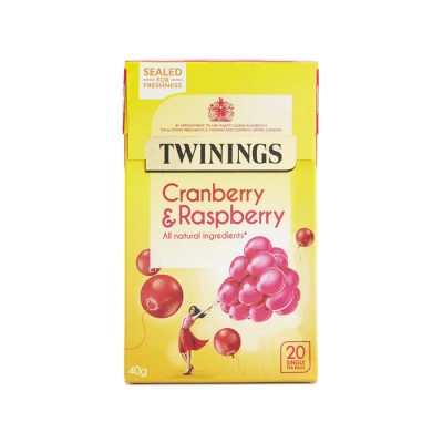 Twinings Cranberry and Raspberry Ht 20Bags