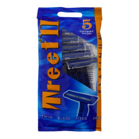 ماكينة حلاقة قابلة للتصرف 5 قطع 1 قطعة