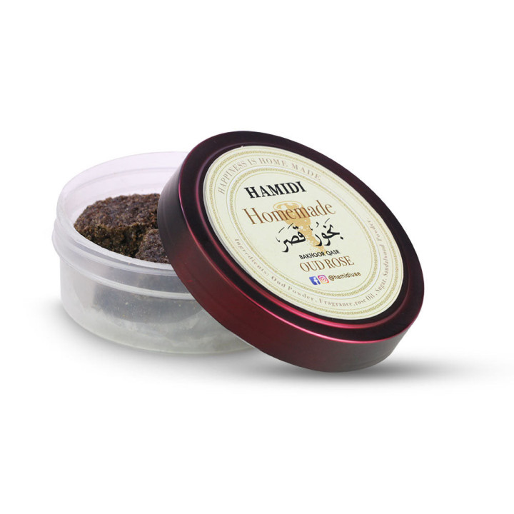 Hamidi Qasar Oud Rose Bakhoor, 100 g