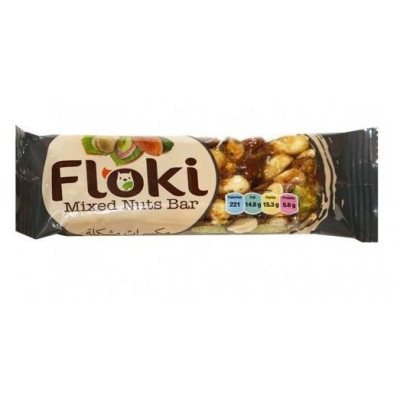 Floki Mixed Nuts Bar 40Gm