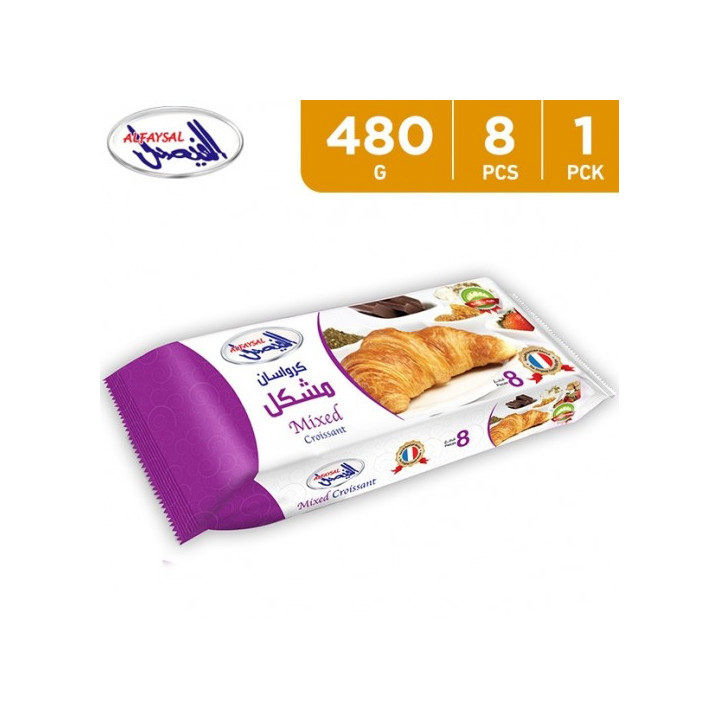 Al Faysal Mixed Family Croissant, 480 g