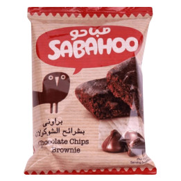 Sabahoo Chocolate Chip Brownie, 50 g