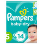 Pampers Baby Dry Diaper Size 5 11-16 Kg 14 Count