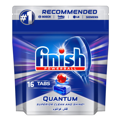 Finish Quantum Ultimate Regular Dish Wash Tablets 16Pcs