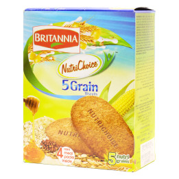 Britannia NutriChoice 5 Grain Biscuits, 200 g