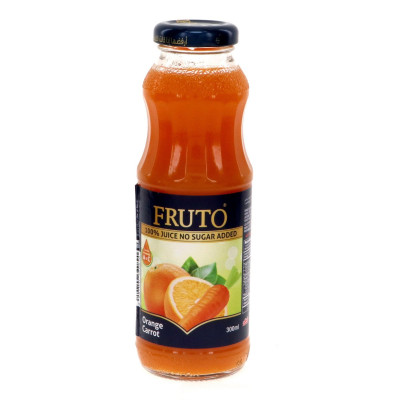 Fruto Orange No Added Sugar Juice 300Ml