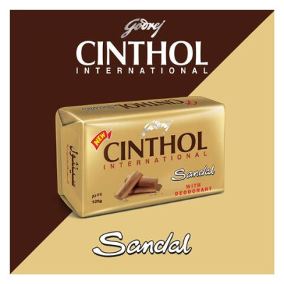 Godrej Cinthol Sandal (5+1) Deo Soap 125Gms