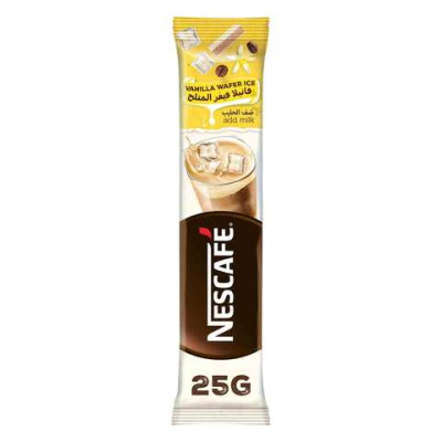 Nescafe Vanilla Wafer Instant Ice Coffee 25Gm