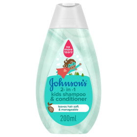J And J 2In1shampoo And Conditioner Baby Shampoo 200Ml