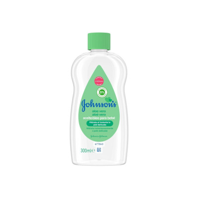 J and J Aloe Vera Baby Oil 300Ml