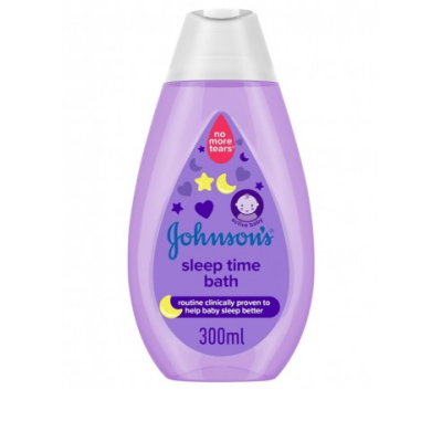 J and J Sleeptime Baby Bath 300Ml