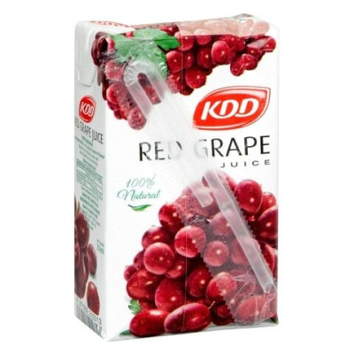 Kdd Red Grape Juice 250Ml