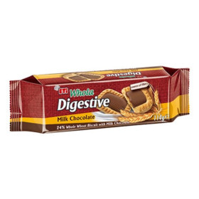 Whole Wheat Biscuit with Milk Chocolate 114g