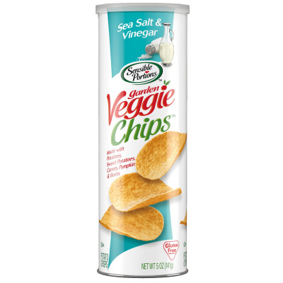 Sp Canister Salt and Vinegar Chips 141Gm