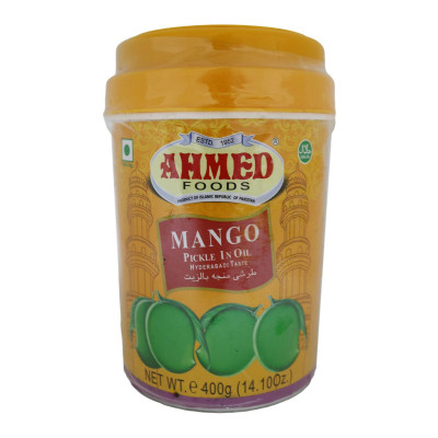 Ahmed Hyderabadi Mango Pickle In Oil 400Gm