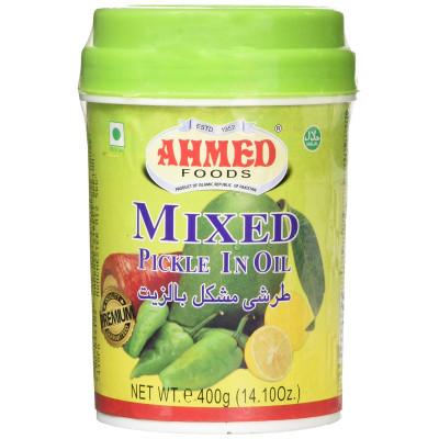 Ahmed Hyderabadi Mix Veg Pickle In Oil 400Gm