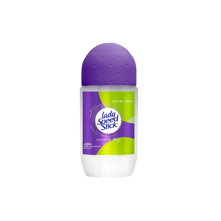 Lady Speed Stick Dry 24h Powder Fresh Roll-On, 50 ml