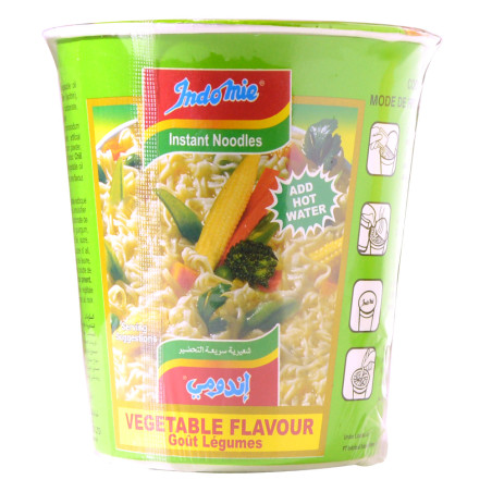 Indomie Vegetable Cup Noodles 62Gm