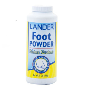 مسحوق مزيل رائحة قدم لاندر 198 جرام