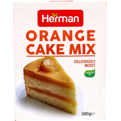 Herman Orange Cake Mix 500Gm