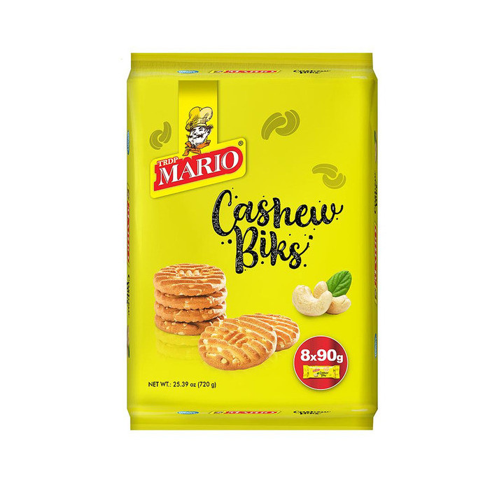 Mario Cashew Biks Cookies, 90 g