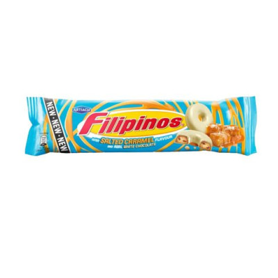 Filipinos Caramel Choco Rounds 128Gm