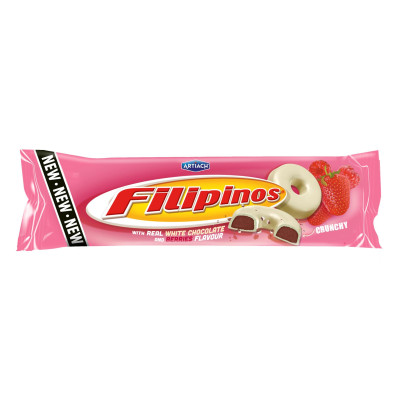 Filipinos Frutos Rojos Choco Rounds 128Gm