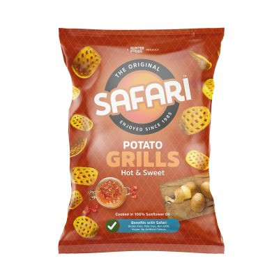 Hunter Hot And Sweet Pufak Safari Potato Grills 15g