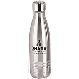 Dhara Stainless Steel Bottle, India, 350 ml, 1 pc