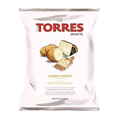 Torres Cured Cheese Potato Chips 50Gm