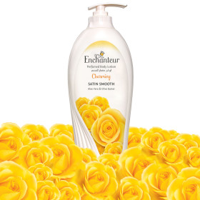لوسن جسم عطرية Enchanteur Charming Satin Smooth Perfumed Body Lotion 500 مل