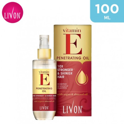 Livon Argan and Almond Oil Vitamin E Penetrating Oil 100Ml
