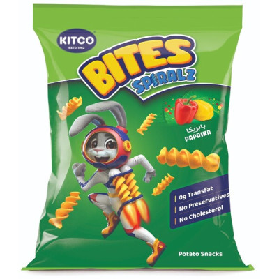 Kitco Bites Spiralz Paprika 26Gm