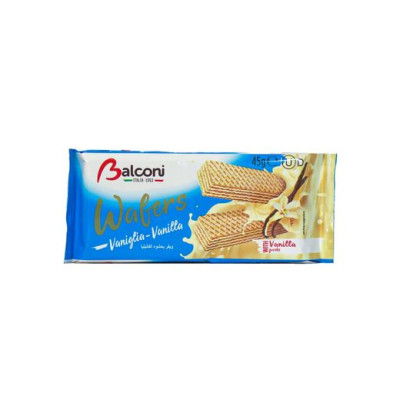 Balaconi Vanilla Wafers 45Gm