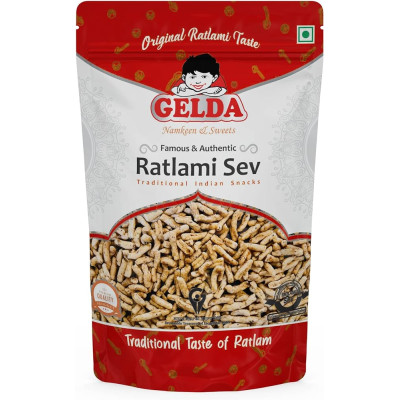 Gelda Ratlami Medium Sev 250Gm
