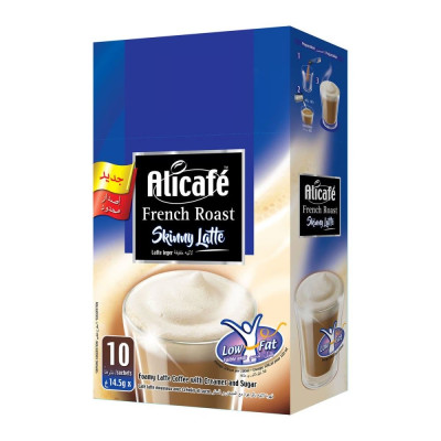 Ali Cafe Low Fat Skinny Latte French Roast Coffee 14.5Gm