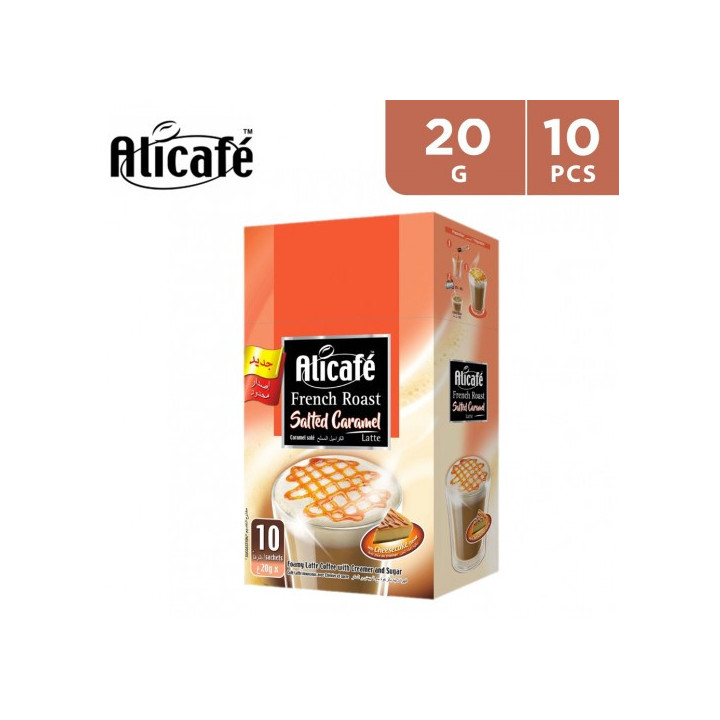Ali Cafe French Roast Salted Caramel with Cheesecake, 20 g