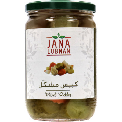 Jana Lubnan Mixed Pickles 660Gm